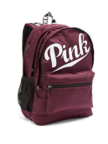 Victoria s secret pink campus backpack black orchid scr…