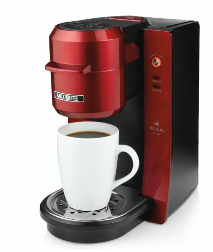 UPC 072179232711, Mr. Coffee BVMC-KG2R-001 Single Serve Coffee Brewer, Red