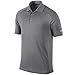 NIKE Men's Dri-Fit Victory Golf Polo Shirt-Gray-Large