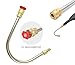 Obecone Gutter Cleaner Wand Attachment,Gutter Cleaning Tool for Pressure Washers, Coupled with 1/4