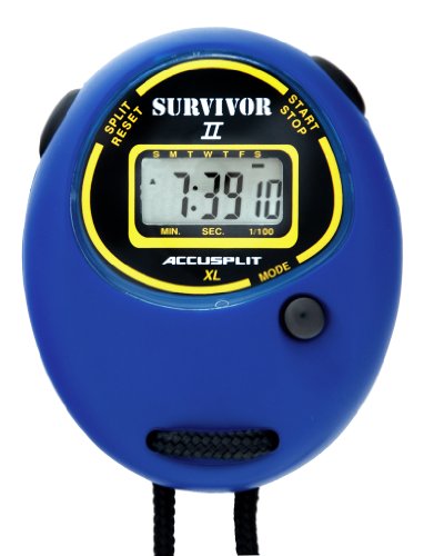 ACCUSPLIT Survivor II S2XL Stopwatch, Clock (Blue)