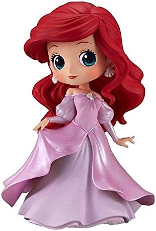 Q posket Princess Characters Little Mermaid Ariel - Pink Dress Figure price  in Egypt | Amazon Egypt | kanbkam