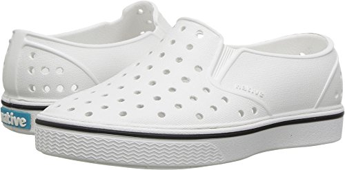 Native Kids Baby Miles Child Water Shoe, Shell White/Shell White, 4 Medium US Toddler