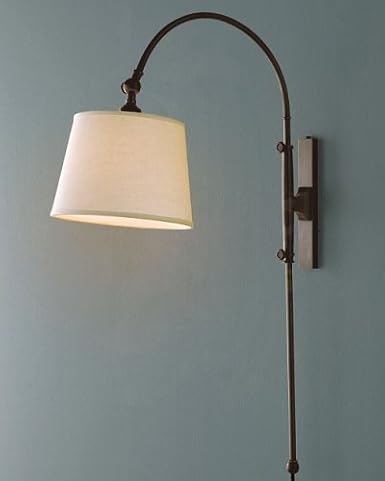 Amazon Com Pottery Barn Adjustable Arc Sconce Home Improvement