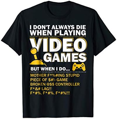 Cool Funny Gamer Humor Gaming ShirtPlaying Video Games Gamer Shirt Funny Gaming Console Gamer T-ShirtOEKO-TEX STANDARD 100