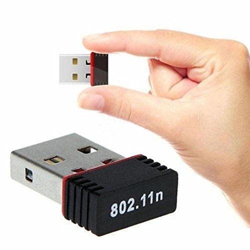 JIAMY 150M Mini Usb WiFi Wireless Network LAN Card 802.11b/g/n Adapter Portable For Computer, Notebook