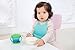 Waterproof Silicone Bibs with Food Catcher Pocket for Baby and Toddler, 2 Pack (Pearl - Green / Turquoise), Homwe