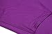 Meaneor Women's Casual Loose Short Sleeve High-Low Hem T-shirt Tee Purple XL
