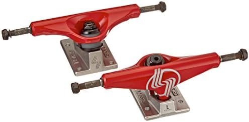 Silver Truck Company L-Class Red 8.25-Inch Low Skateboard Truck