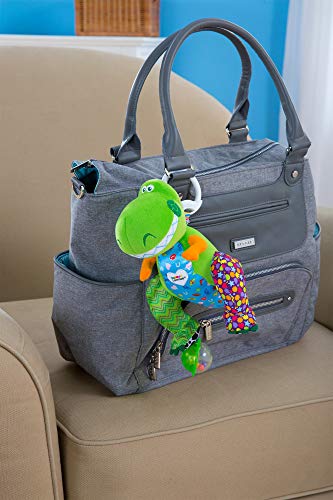 41AuzrPwbrL - Lamaze Disney/Pixar Toy Story Clip & Go Rex Stroller Toy