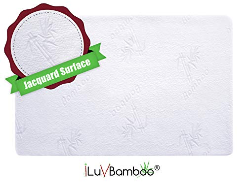 4 iLuvBamboo+Crib+Mattress+Protector+Hypoallergenic