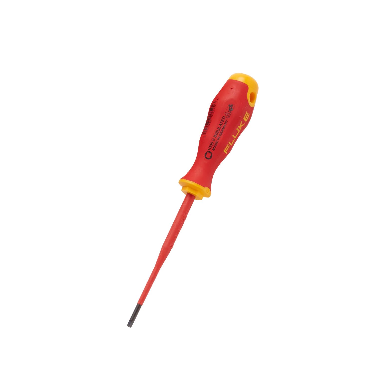 Fluke Insulated Squared Screwdriver #1, 4 in, 100 mm, 1,000 V
