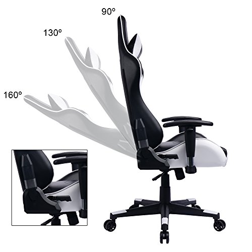PRISP-Sedia-Gaming-Schienale-Reclinabile-Poltrona-da-Ufficio-Gamer-Racing-Sedile