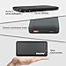 Imazing 10000mah Qualcomm Quick Charge 3.0 Type C 5V/3A input & output Power Bank Portable Charger External Battery Pack 3A + 3.0 5V 9V 12V (Black)