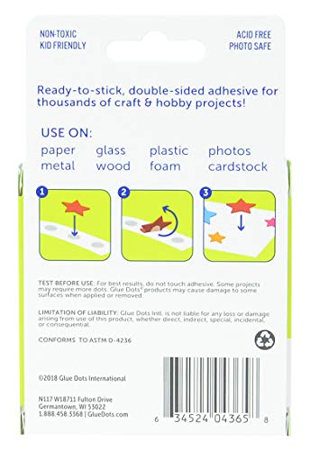 2 Glue+Dots+Contains+Adhesive+08165