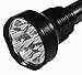 WindFire 9 x CREE T6 LED 10000 Lumens Super Bright Flashlight 26650 Battery Flashlight Travel Flashlight Torch With Retail Package (batteries are not included)