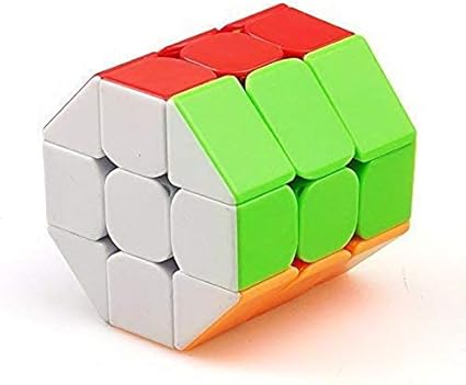 YAMAMA 3x3 Octagon Barrel Magic Rubiks Cube, Highly Stable Puzzle Cube