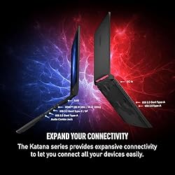 MSI Katana A15 AI Gaming Laptop, 2024, 15.6" 1920 x