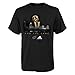 Outerstuff NBA Cleveland Cavaliers Boys Short Sleeve Trophy Skyline Tee, Small (8), Black