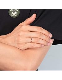 King Will GLORY- Alianza de bodas de carburo de tungsteno, abovedado de calce cómodo, lustrado, enchapado en oro rosa de 2 mm.