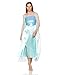 Disguise Women's Disney Frozen Elsa Deluxe Costume, Light Blue, Medium/8-10