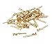 uxcell 2.8mm Wiring Connectors Male Spade Crimp Terminals 40pcs Gold Tone