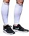 Calf Compression Sleeves For Men And Women - Leg Compression Sleeve - Footless Compression Socks for Runners, Shin Splints, Varicose Vein & Calf Pain Relief - Calf Brace For Running, Cycling, Travel