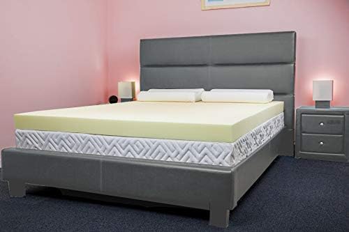 Southern Foam 4 Inch King Size Memory Foam Mattress Topper - Image 4