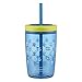 Rubbermaid Straw Kids Tumbler, 16 oz, Varsity Blue Anchors Away
