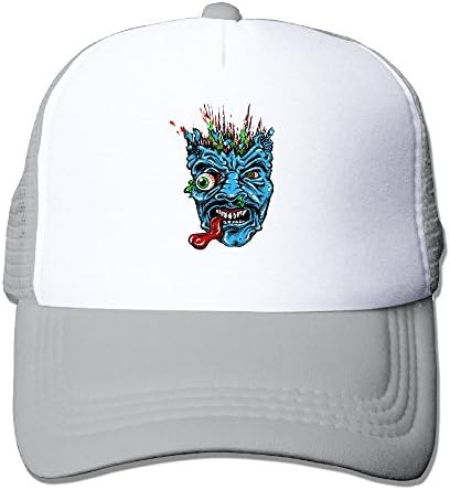 Angry Skull Printing Summer Baseball Cap Quick Dry Mesh Sun Hats Sports Caps