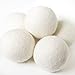 Little Likes Dryer Balls, Pack of 6 Dryer Balls, 100% Organic, Reusable, Reduce Wrinkles, Saves Drying Time & Chemical Free, Handmade Dryer Balls