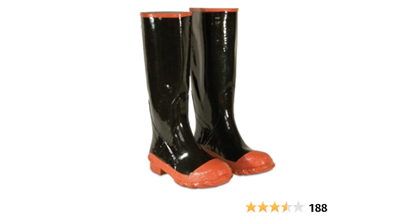 red bottom rain boots