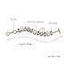 Imitation Pearl and Crystal Bracelet Resin Flower Bracelet Diamond Personality Jewelry for Women Gilrs
