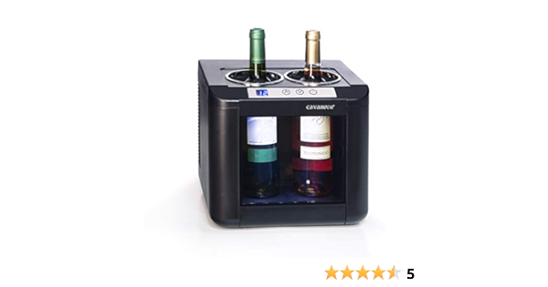 Cavanova OW002, Enfriador de Vino, Capacidad 2 Botellas, 5 ...