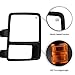 DEDC Left Driver Side Power Heated W/Turn Signal Light Towing Mirrors For 08-15 Ford Super Duty F250 F350 F450 2008 2009 2010 2011 2012 2013 2014 2015