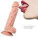 8.5 inch Size Dildo Handsfree Lifelike Relax Massager Dildo Toys with Strong Suction Cup, LUV-SPOT Cock Penis Adult Sex Toy G- Spot for Women, Anal Play