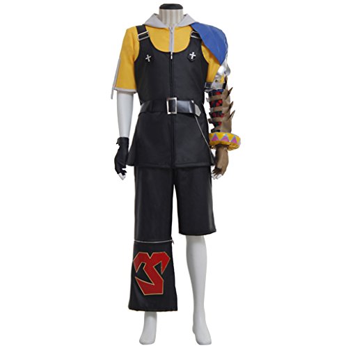 CosplayDiy Men's Halloween Costume Suit for Final Fantasy 10 Tidus Cosplay
