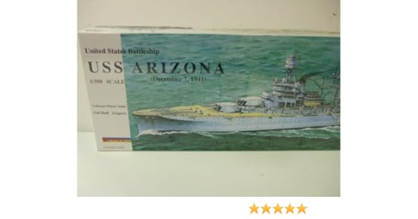 Amazon Com U S S Arizona United States Battleship 1 350