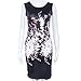 h Women Dress,Haoricu Elegant Retro Summer Women Sleeveless Bodycon Ladies Evening Party Dress (S, Black)