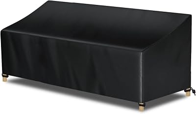 AWNIC 3 Seater Outdoor Sofa Cover 420D Oxford 3500mm Waterproof 220x85x71