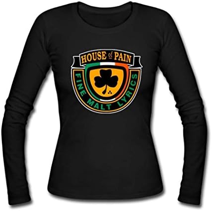 Lady Women Band House of Pain Cotton T Shirt Black Medium
