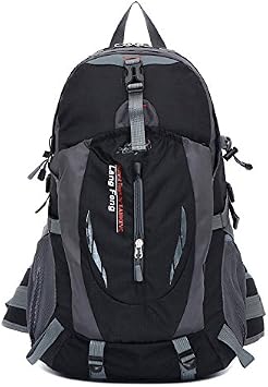 Amazon Co Jp Guanhua バックパック リュックサック 登山リュック 旅行バッグ リュック 旅行 登山バック 登山リュックサック メンズ レディース 山ガール 通勤 通学 防災 トレッキング 出張 カジュアル 男女兼用 Gj 8607 ブラック スポーツ アウトドア