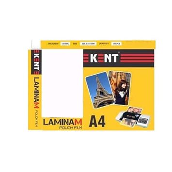 Kent Lamination Pouch A4 Size Laminam By One Stationery Amazon In Office Products