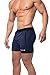 Jed North Men's Workout Gym Sweat Shorts Bodybuilding Running Shorts Blue