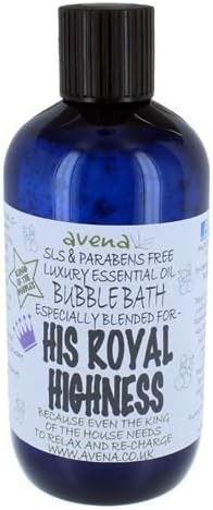 His Royal Highness Gift Bubble Bath Ylang Ylang SLS Paraben Free 250ml