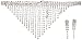 California Costume Women's Marilyn Jewelry Set, Silver, One Size