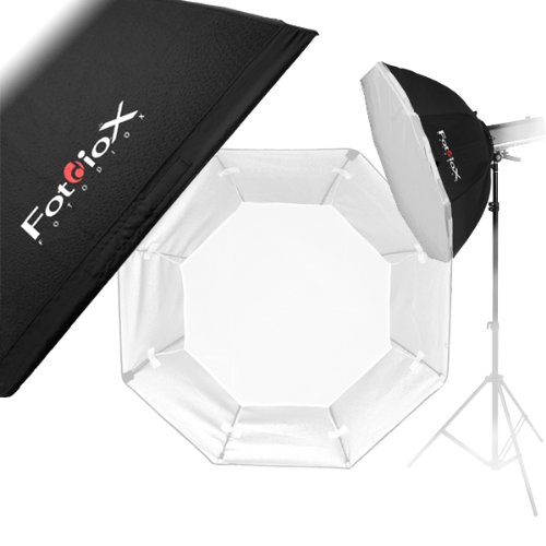 Fotodiox Pro 36" Octagon Softbox for Studio Strobe/Flash with Soft Diffuser and Universal Speedring (3"-6" Diameter) and Eggcrate (2x2x1.5" Grid)