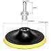 HIFROM 5-Inch/125mm Hook and Loop Backing Pad Orbital Sander Polisher Sanding Pad M14 Drill Adapter