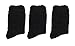 Dosoni Women's Fall Winter Slouch Knit Socks - Pack of 3 (Black)