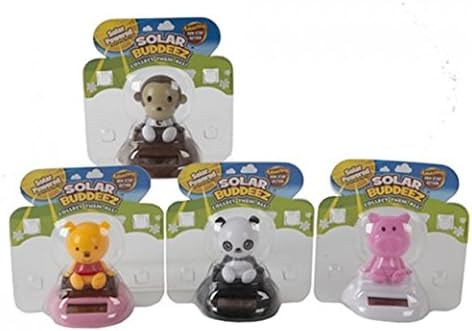 Solar Powered Solar Buddee Mini Dancing Animals Desk Buddy Toy